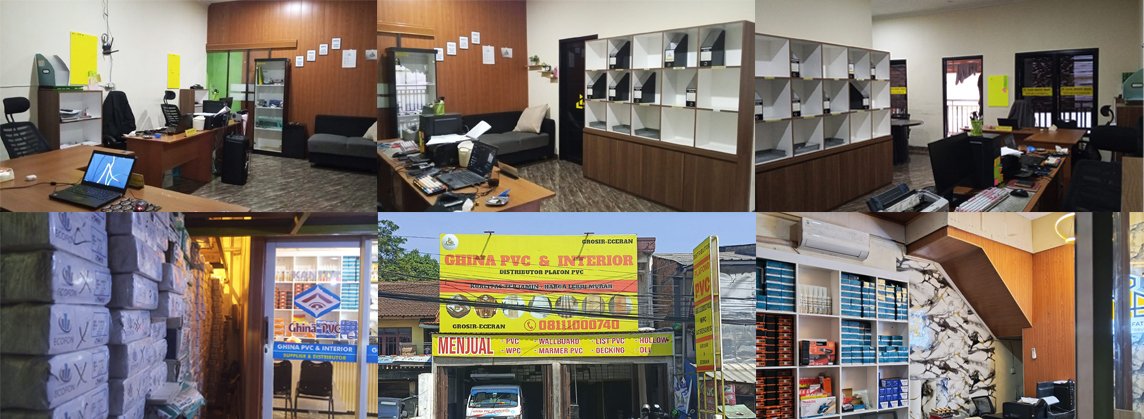 72 Group PVC - Distributor & Toko Plafon PVC Bogor, Cianjur, dan Depok. Jual Grosir & Eceran, Plus Jasa Pasang Profesional, Info Lengkap Hubungi : 08111999113 - | Ghina PVC Interior - https://ghinapvcinterior.id | Yasmin Plafon - https://yasminplafon.id | Semar Plafon - https://semarplafond.id | Sentul Plafon - https://sentulplafond.id | Cahaya Baja Plafon - https://cahayabajaplafon.id | Plafon PVC Bogor - https://plafonpvcbogor.id |