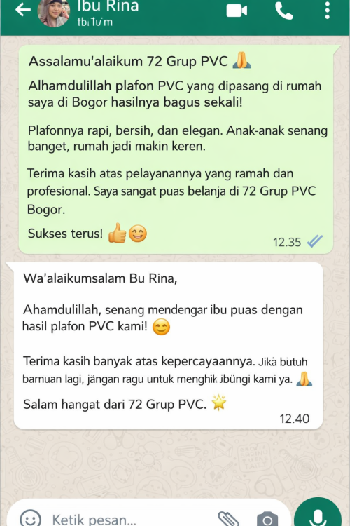testimoni ibu rina